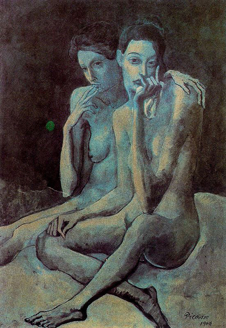Picasso Two friends 1904